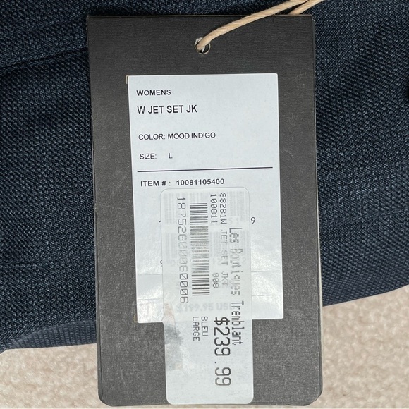 Burton Women’s Jet Set Jacket in Mood Indigo, Size Large with Thermolite - Picture 10 of 16